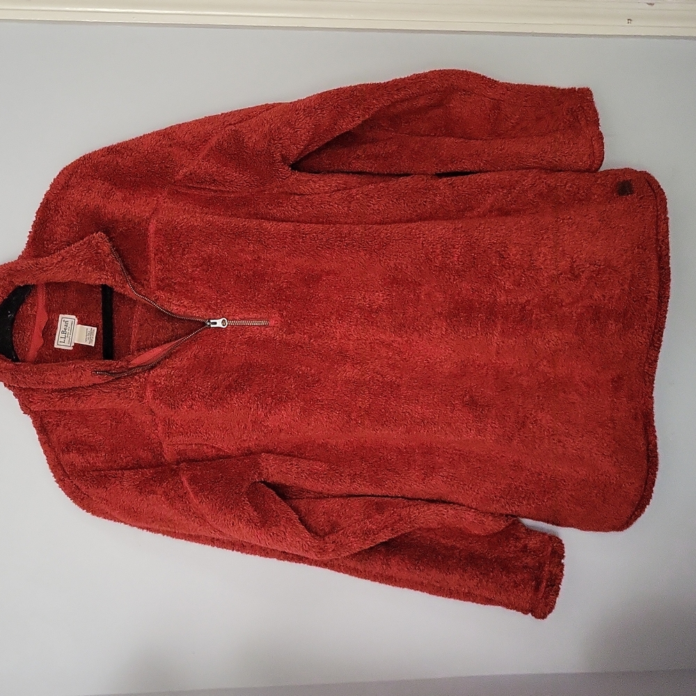 LLBean Men's TALL Hi-Pile Fleece Quarter Zip